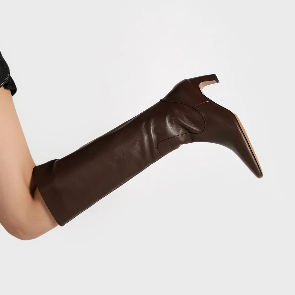 Youtube Leatherwork - Autunno Inverno Nuovo Piccolo Punta Quadrata