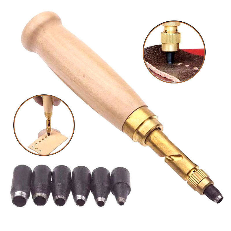 Leather Punch Revolving - Perforatore rotante per punzonatrice in pelle