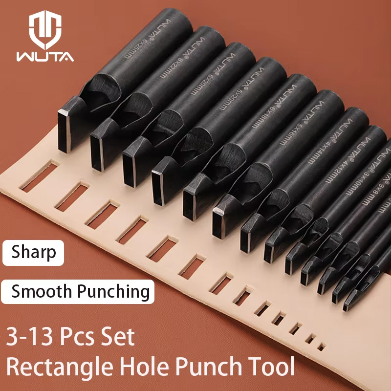 Leather Punch Revolving - WUTA Set di perforatrici per pelle