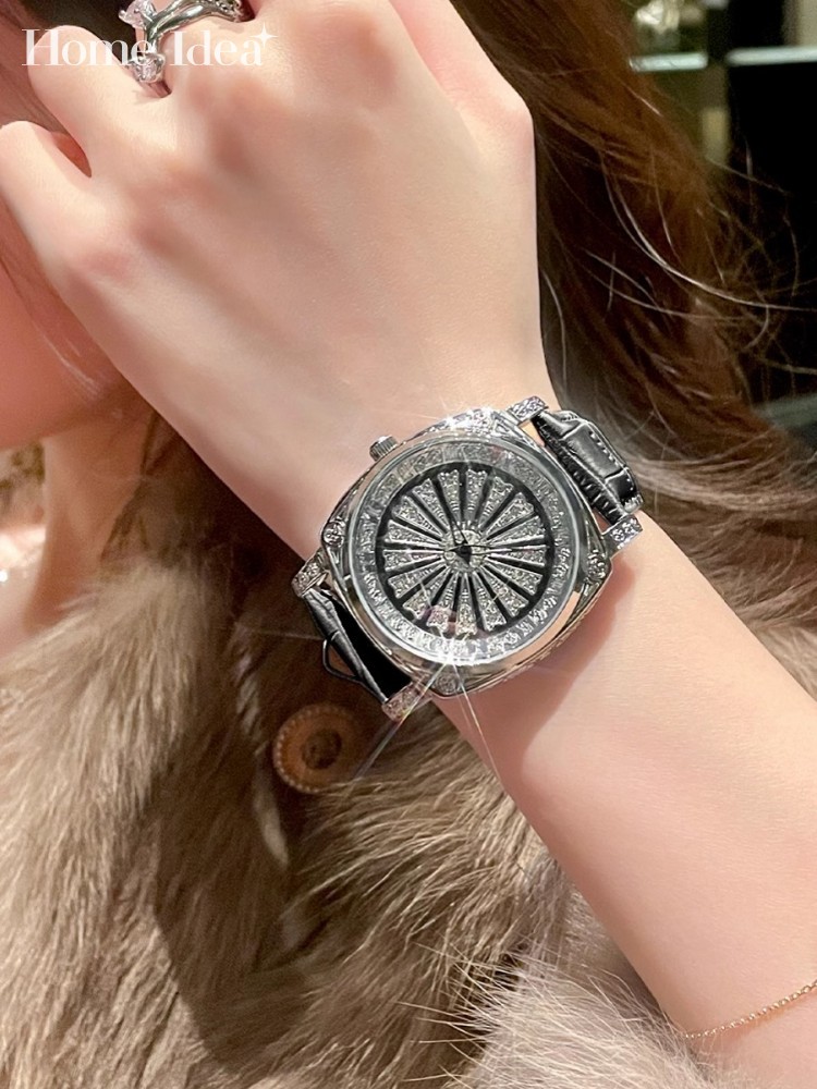 Leatherwork Ideas - Orologio da donna al quarzo con