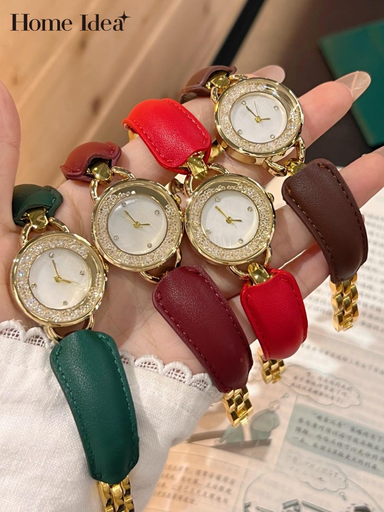 Leatherwork Ideas - Elegante Orologio da Donna con Cinturino