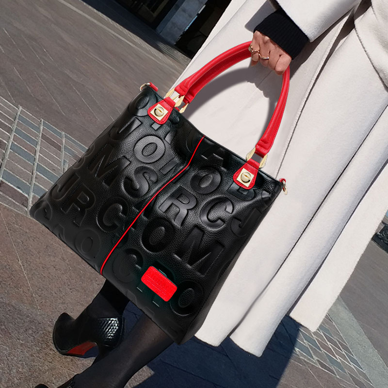 Leather Workshop - Borsa Tote in Vera Pelle di