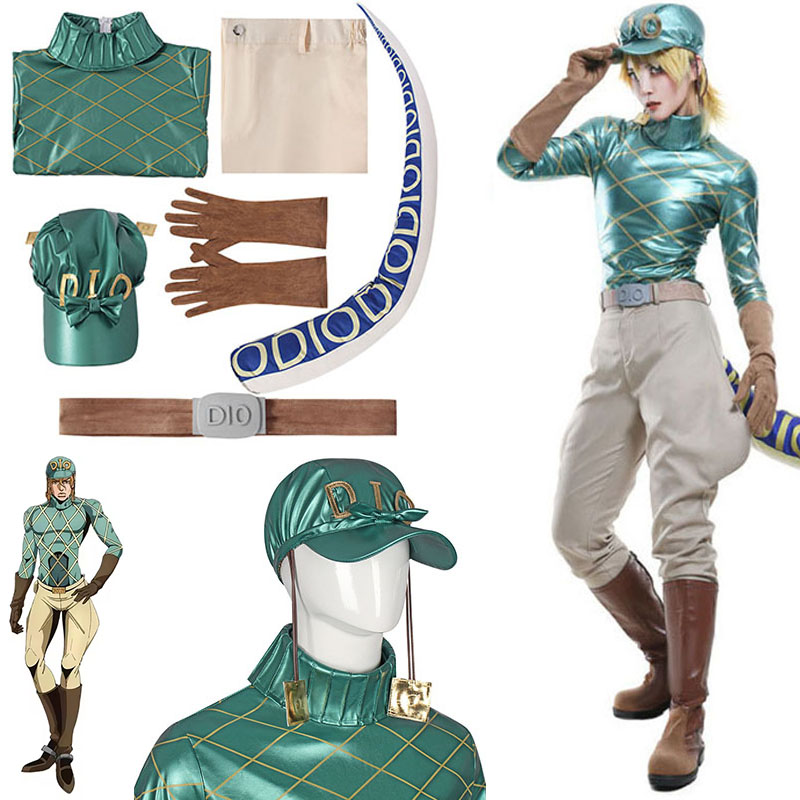 Leather Work Pants - Costume Cosplay di Diego Brando da