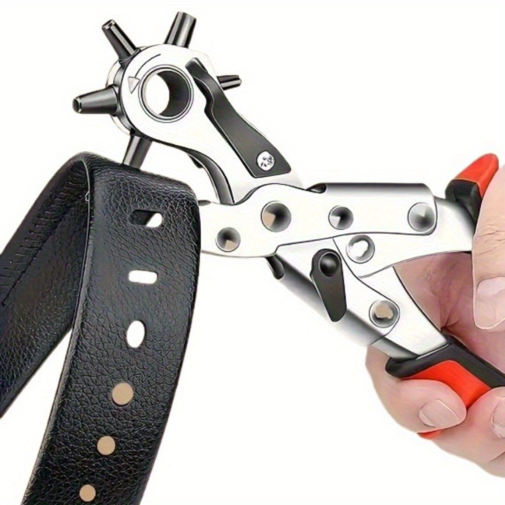 Leather Punch Revolving - Perforatore Rotante per Pelle Resistente con