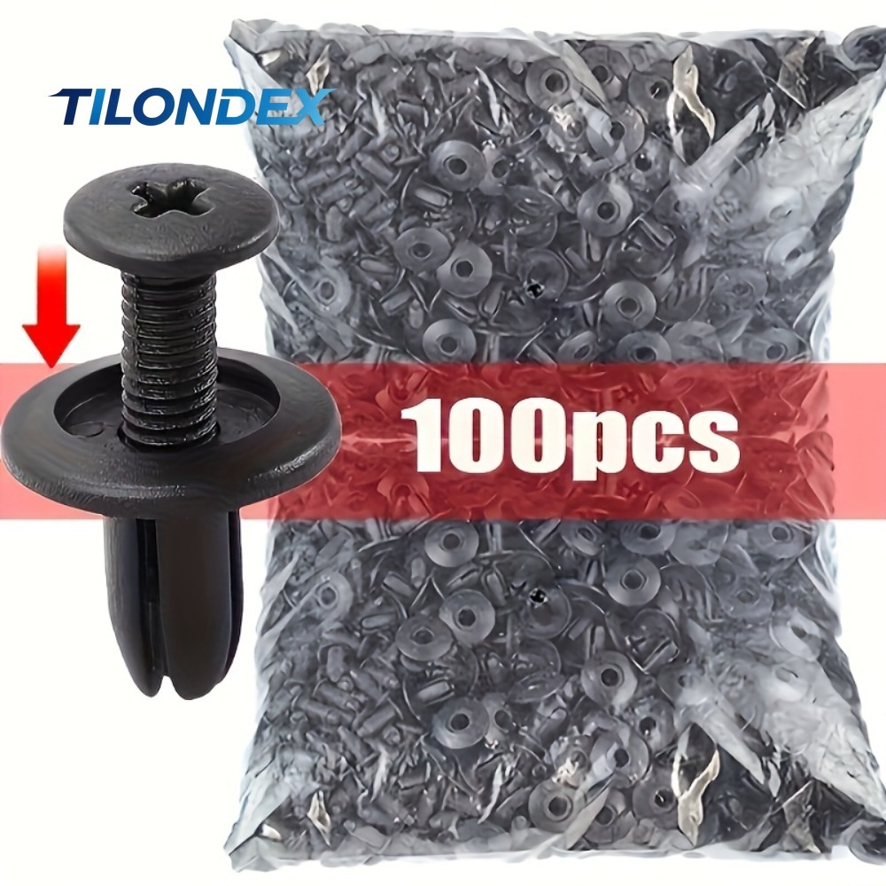Rivet Setter Tool - TILONDEX Set di 100 Clip di