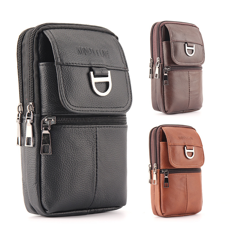 Leather Works Belt - Borsa da Cintura in Pelle da