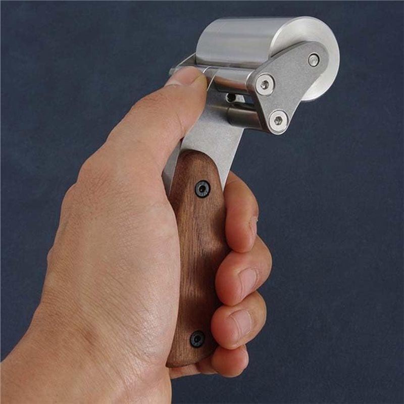 Leatherwork Roller - Rullo Inclinato ABYN, Larghezza 60 mm