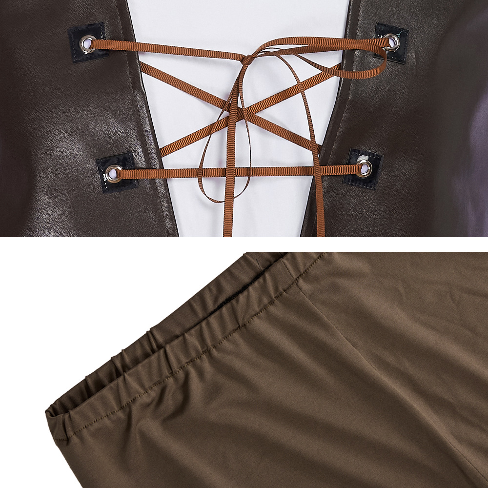 Shrek Costumi Cosplay Cappello - Leather Work Pants recensione e prezzo