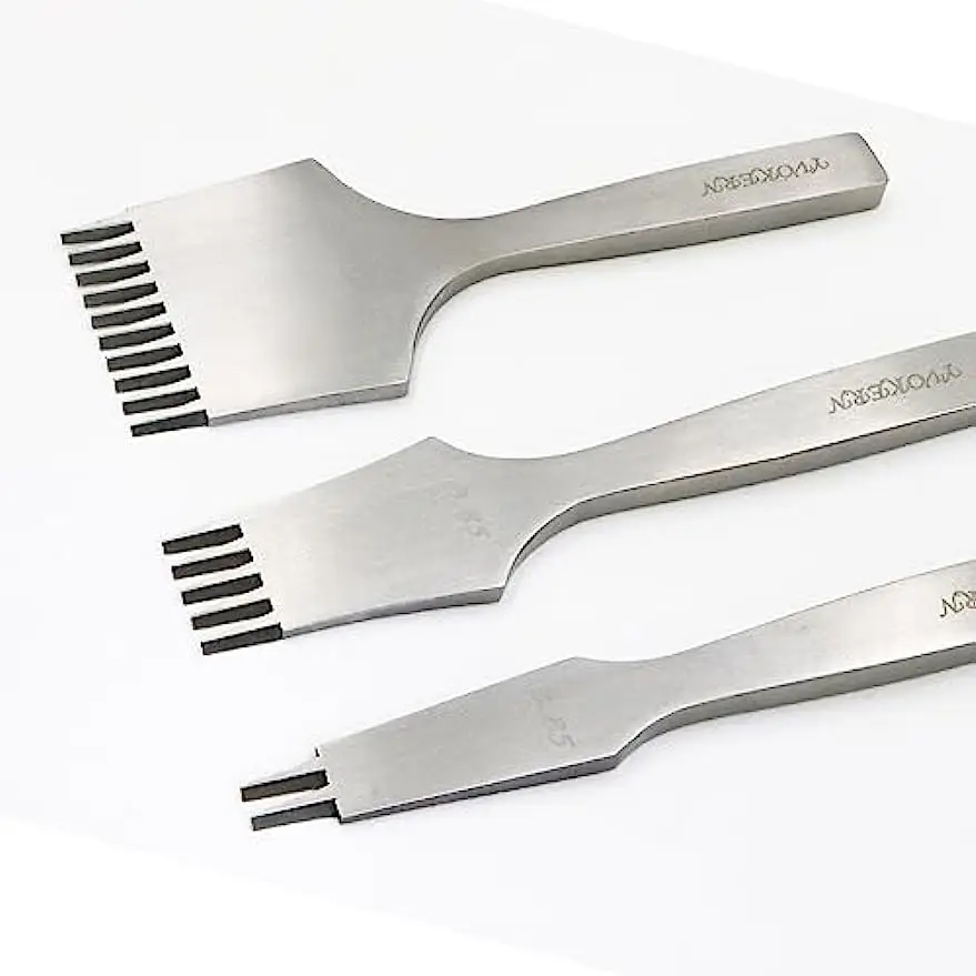 Set di punzoni in ferro dentel - Leather Punch Revolving recensione e prezzo