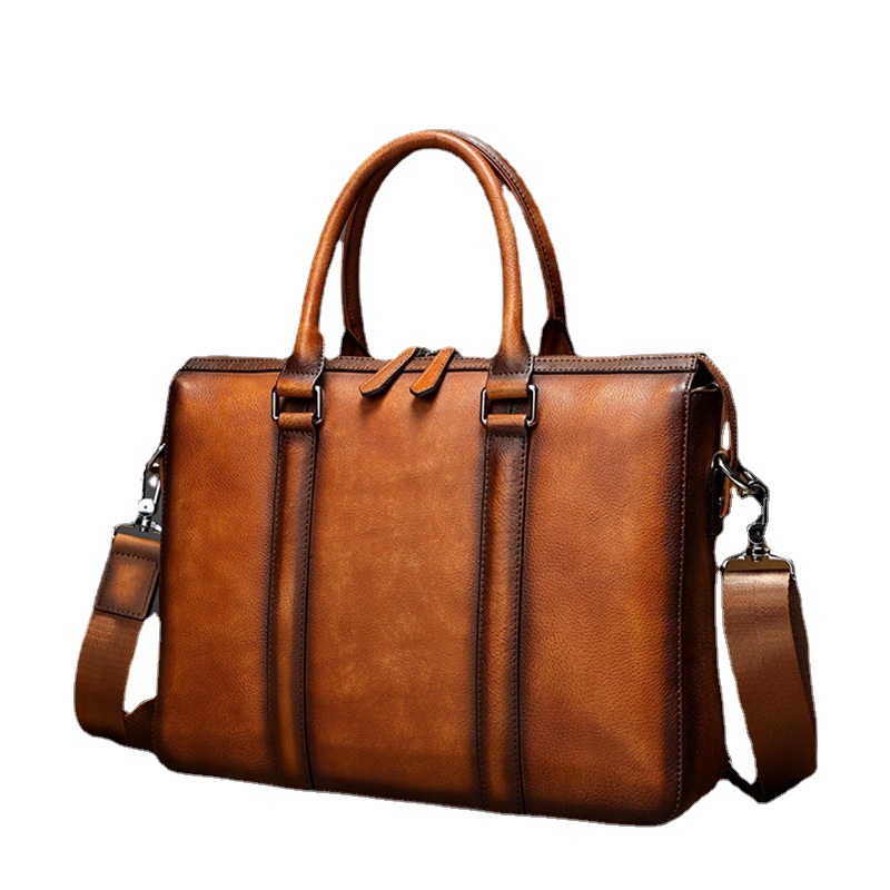 Borsa da lavoro in pelle di al - Leather Work Bag Laptop recensione e prezzo