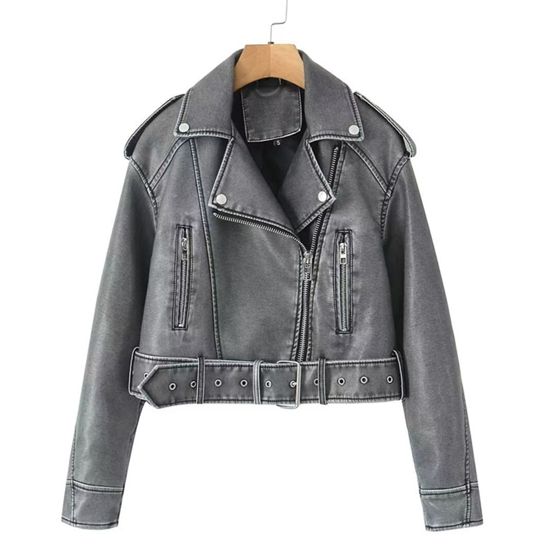 Cappotti da Donna, Giacche in  - Leather Work Jacket Women'S recensione e prezzo
