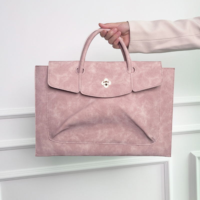 Elegante Borsa Tote per Laptop - Leather Work Bag Laptop recensione e prezzo