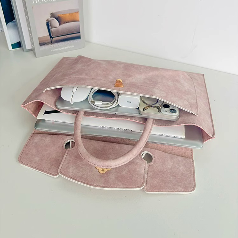 Elegante Borsa Tote per Laptop - Leather Work Bag Laptop recensione e prezzo