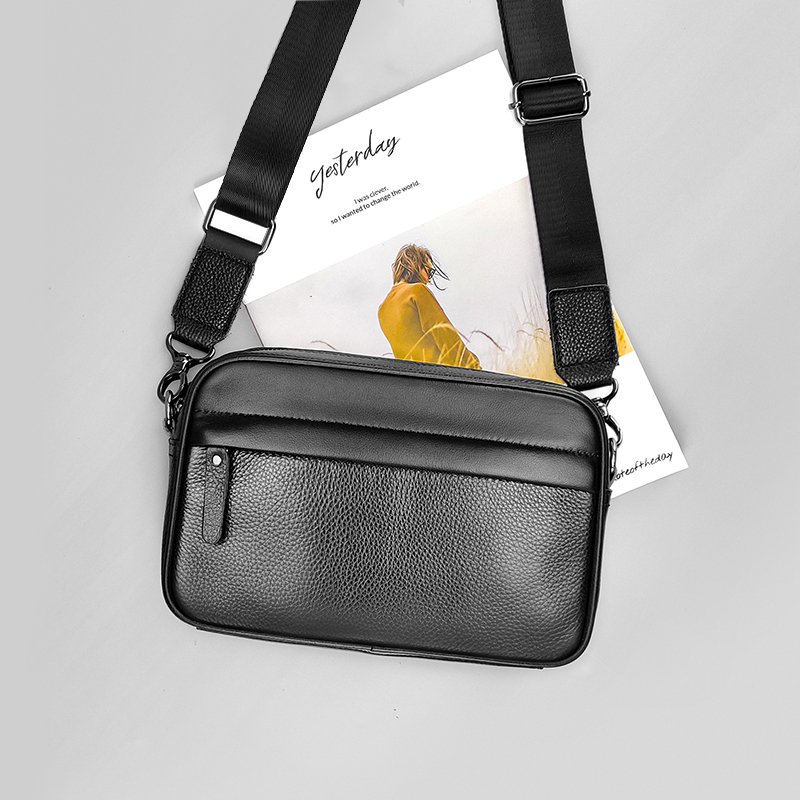 Borsa a Tracolla da Uomo in Ve - Leather Work Bag Laptop recensione e prezzo