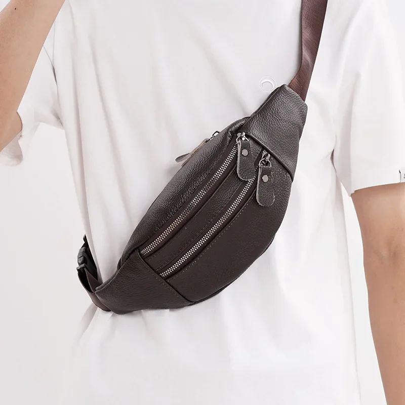 Borsa da uomo in vera pelle, m - Leather Work Bag Laptop recensione e prezzo