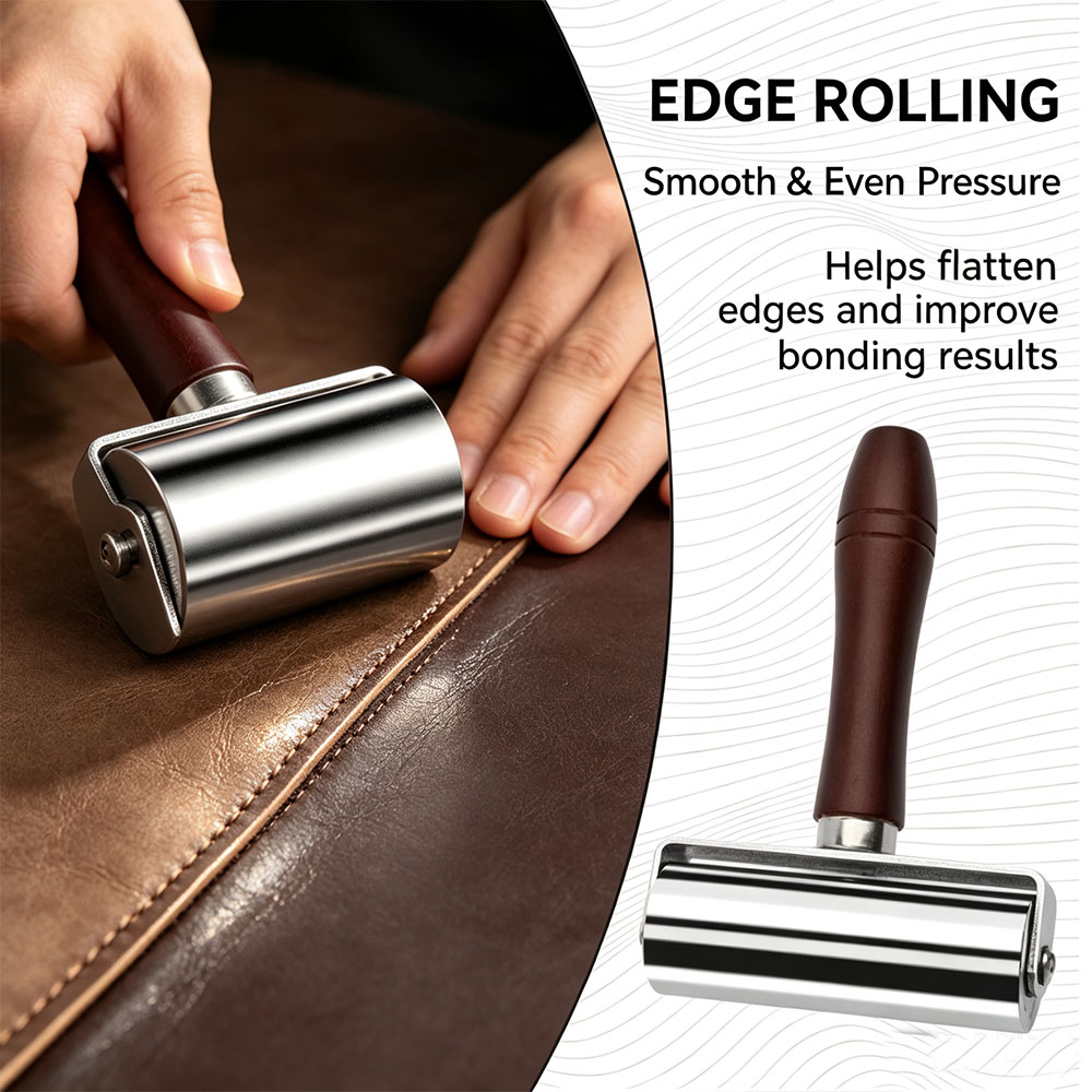 Rullo per cuciture in pelle, S - Leatherwork Roller recensione e prezzo