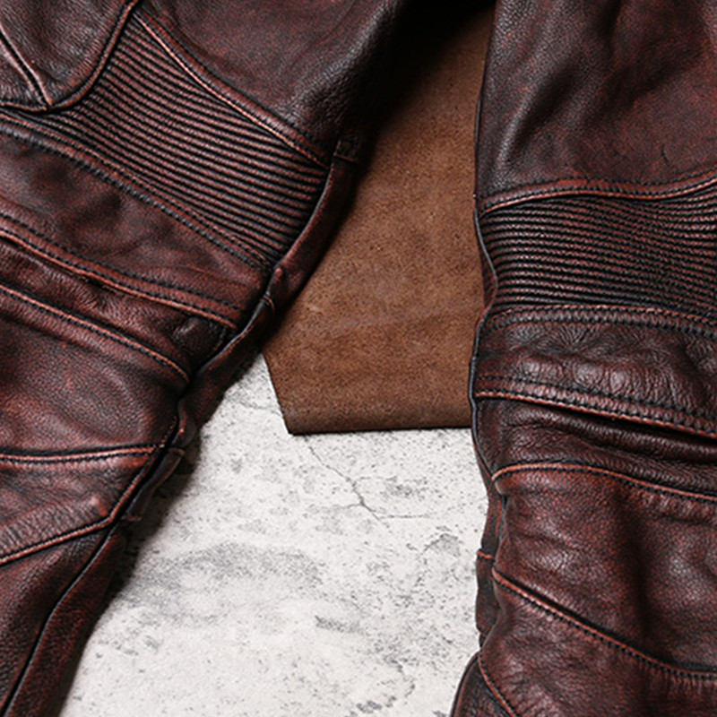 2022 pantaloni da uomo Vintage - Leather Work Pants recensione e prezzo