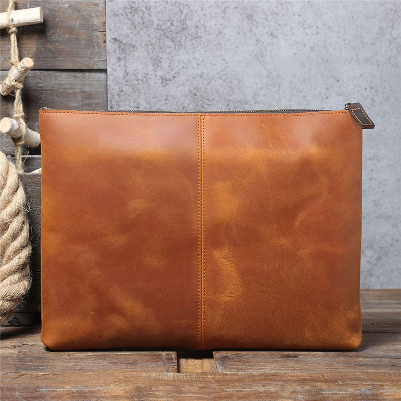 Pochette da uomo vintage di gr - Leather Work Bag Laptop recensione e prezzo