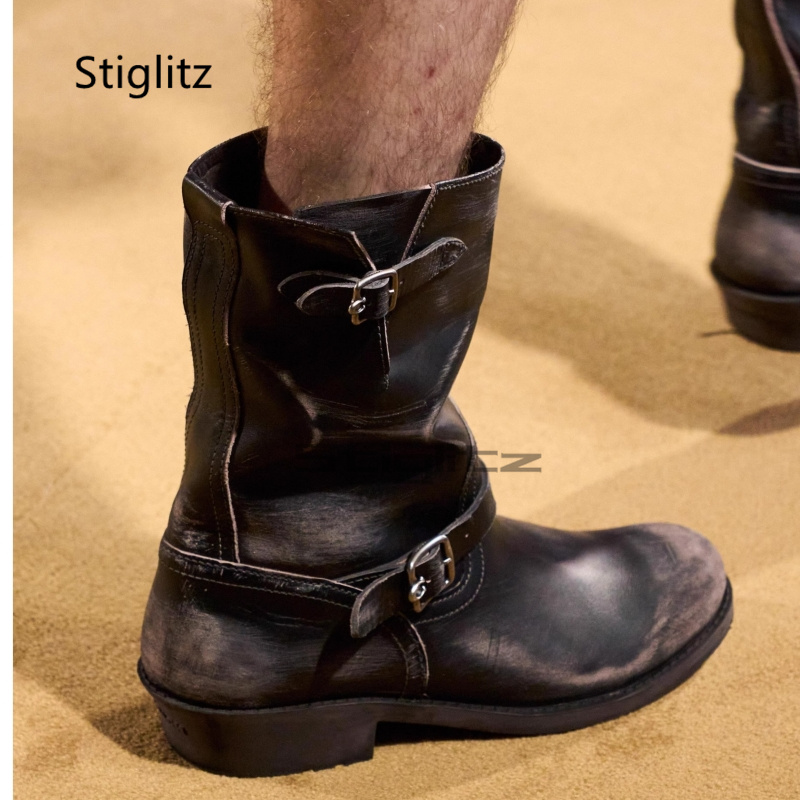 Stivali da cowboy occidentali  - Leather Works Belt recensione e prezzo