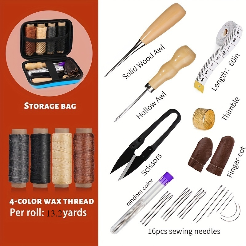 Kit per Cucire la Pelle, Kit p - Leatherwork Kit recensione e prezzo