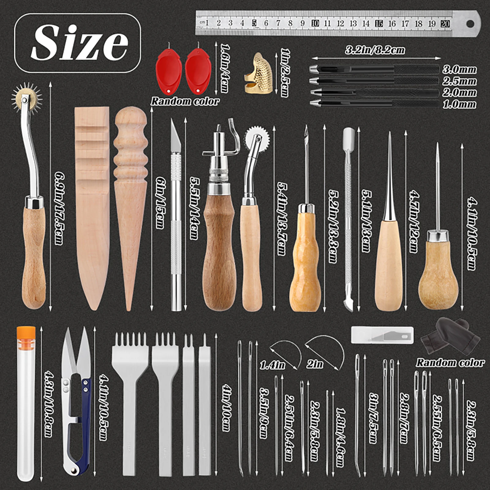 Kit di Cucito in Pelle Arancio - Leatherwork Kit recensione e prezzo