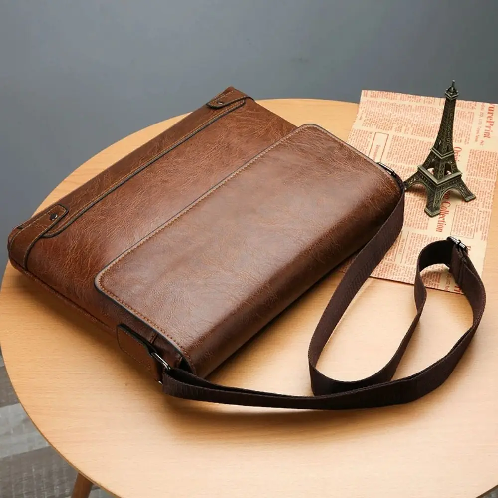 Valigetta da uomo in pelle PU  - Leather Work Bag Laptop recensione e prezzo
