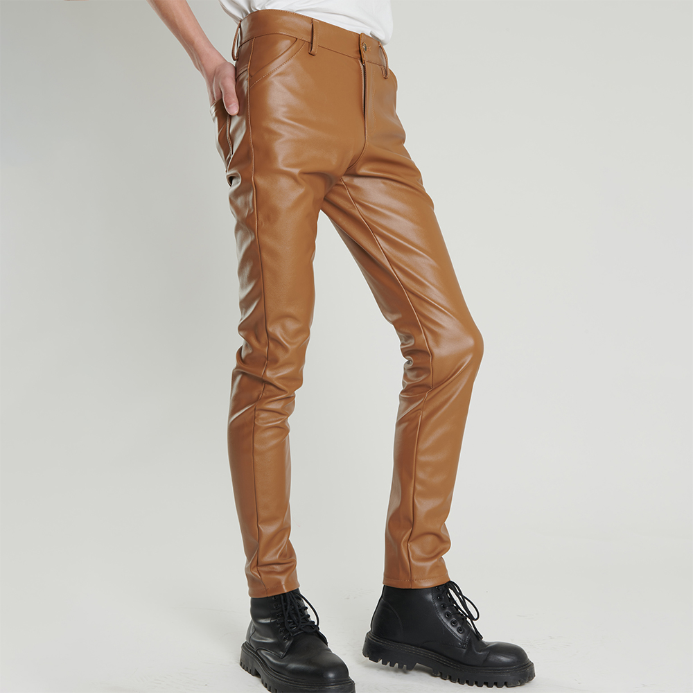 Pantaloni in pelle da uomo Pan - Leather Work Pants recensione e prezzo