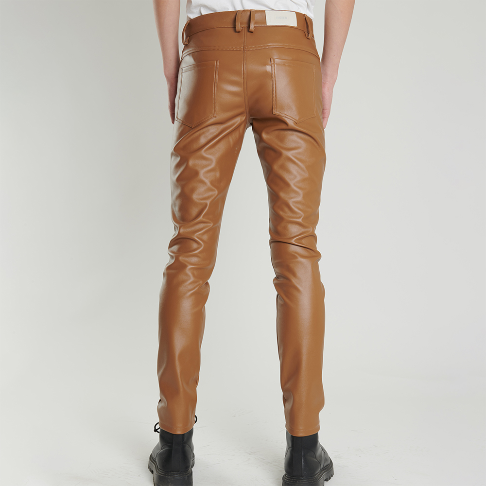 Pantaloni in pelle da uomo Pan - Leather Work Pants recensione e prezzo
