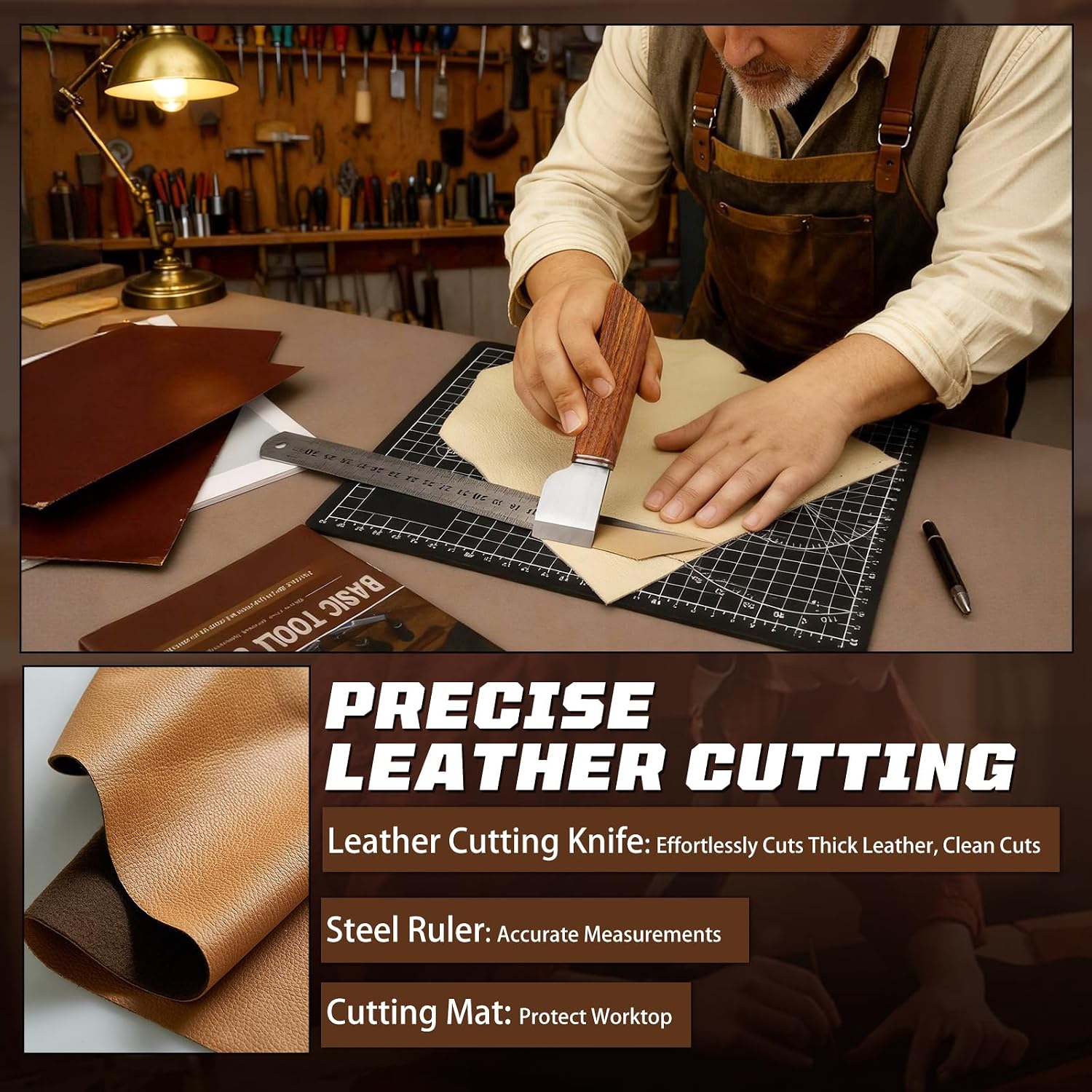 Kit per Lavorazione Pelle, Set - Leatherwork Bag recensione e prezzo