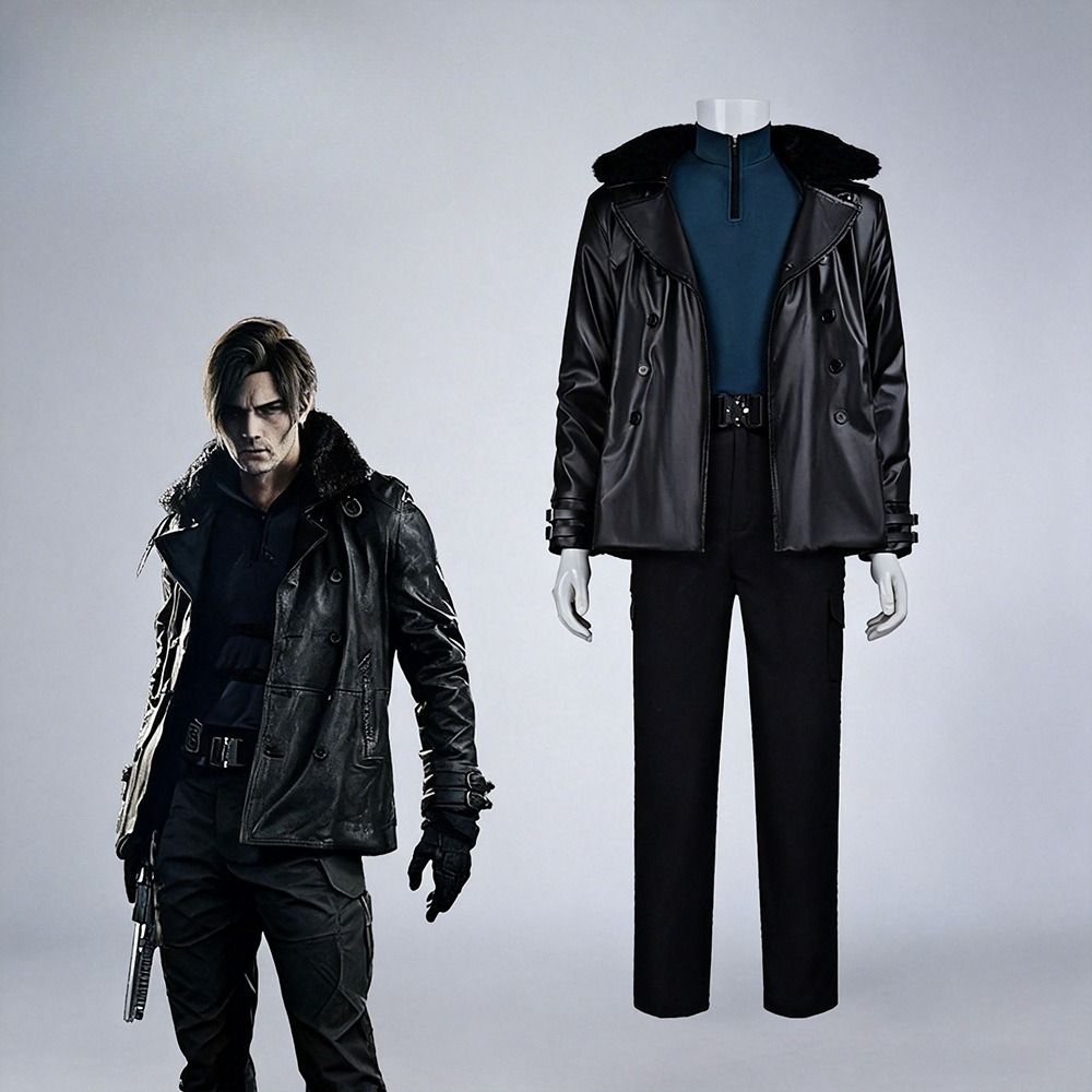 Costume Cosplay Leon Kennedy R - Leather Work Pants recensione e prezzo