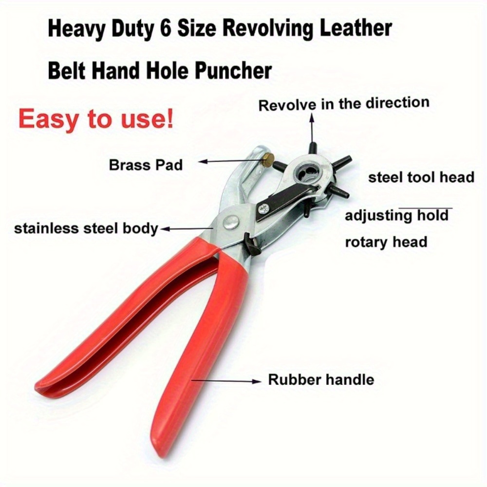 Perforatore Rotante per Pelle  - Leather Punch Revolving recensione e prezzo