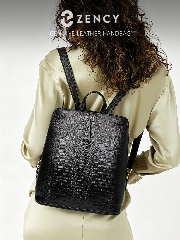 Zency Zaino da donna in pelle  - Leather Work Bag Laptop recensione e prezzo